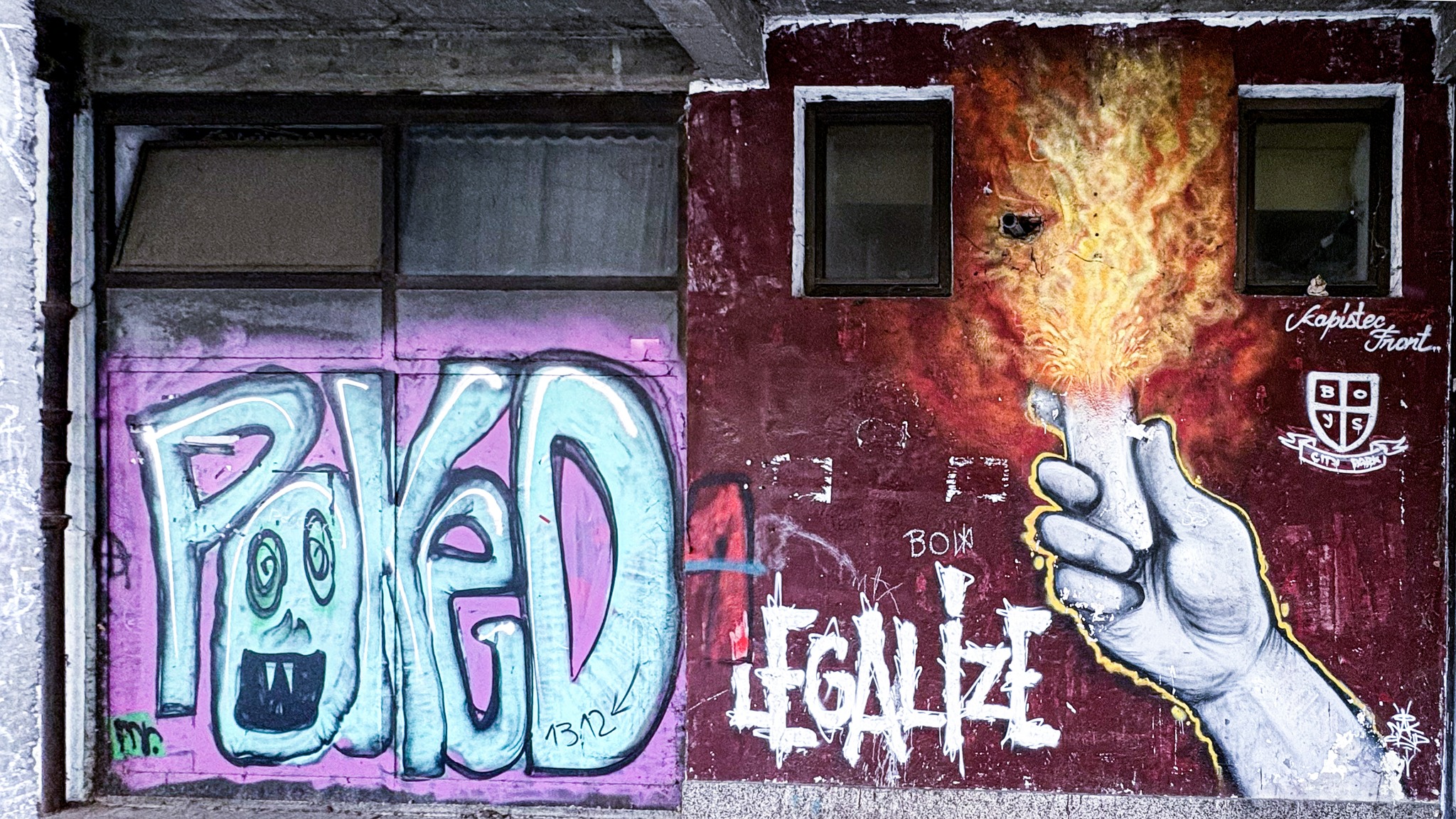 Poked / Legalize Kapistec Front BOYS City Park